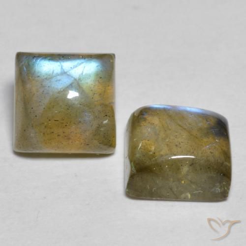 Shop natural 4.48ct Multicolore Labradorite gems, Carré, from Madagascar at GemSelect. In stock, global shipping!