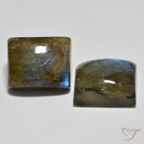 Shop natural 12.39ct Multicolore Labradorite gems, Baquette, from Madagascar at GemSelect. In stock, global shipping!