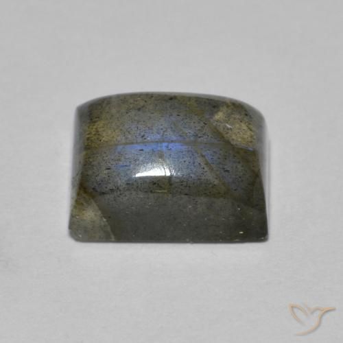 Labradorite Multicolore naturelle Baquette, 2.71 ct, Transparent
