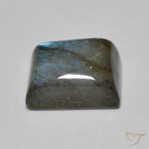 Labradorite Multicolore naturelle Baquette, 2.46 ct, Translucide