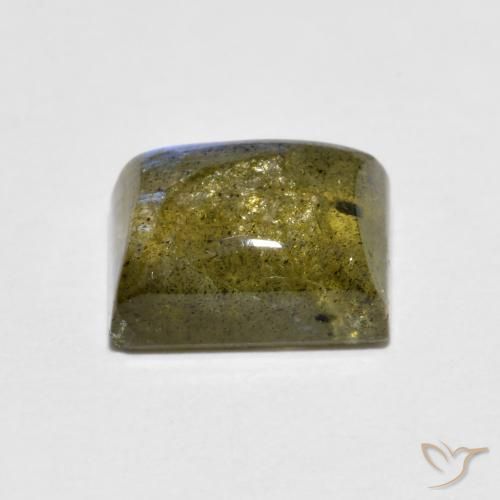 Labradorite Multicolore naturelle Baquette, 2.29 ct, Transparent