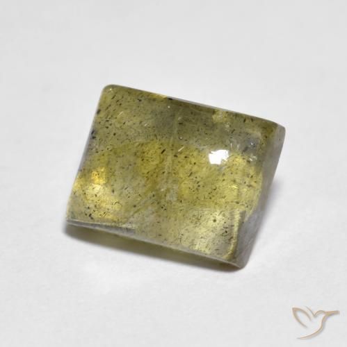 Labradorite Multicolore naturelle Baquette, 2.18 ct, Transparent
