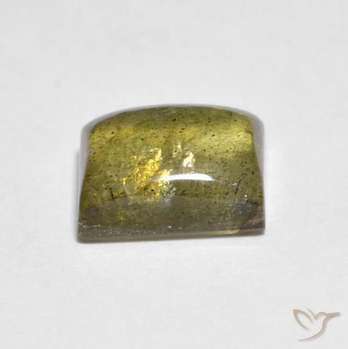 Labradorite Multicolore naturelle Baquette, 2.18 ct, Transparent
