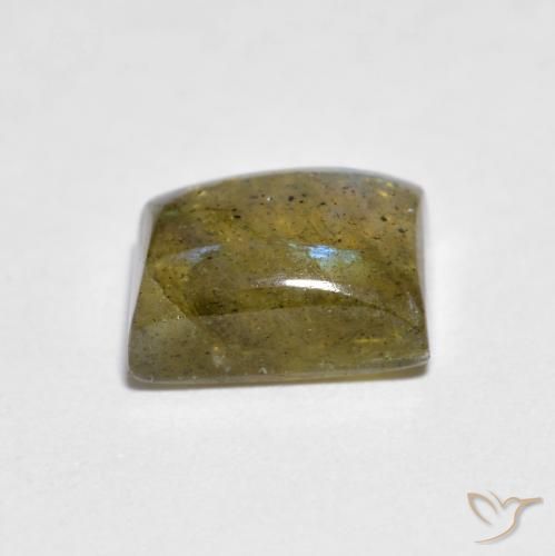 Labradorite Multicolore naturelle Baquette, 2.12 ct, Transparent