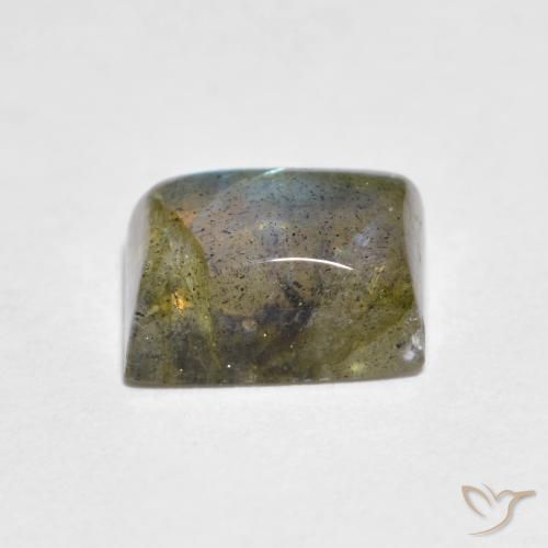 Labradorite Multicolore naturelle Baquette, 1.95 ct, Transparent