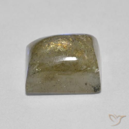 Labradorite Multicolore naturelle Baquette, 2.46 ct, Translucide