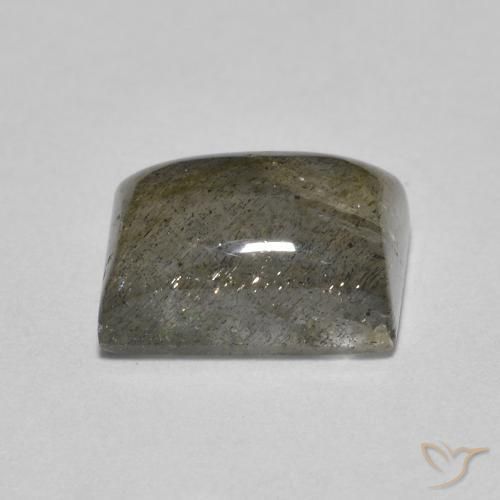 Labradorite Multicolore naturelle Baquette, 2.15 ct, Translucide