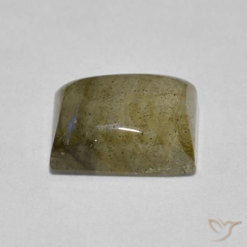 Labradorite Multicolore naturelle Baquette, 1.89 ct, Translucide