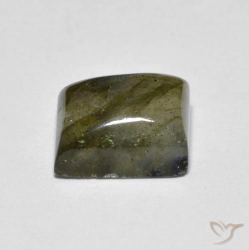 Labradorite Multicolore naturelle Baquette, 2.30 ct, Translucide