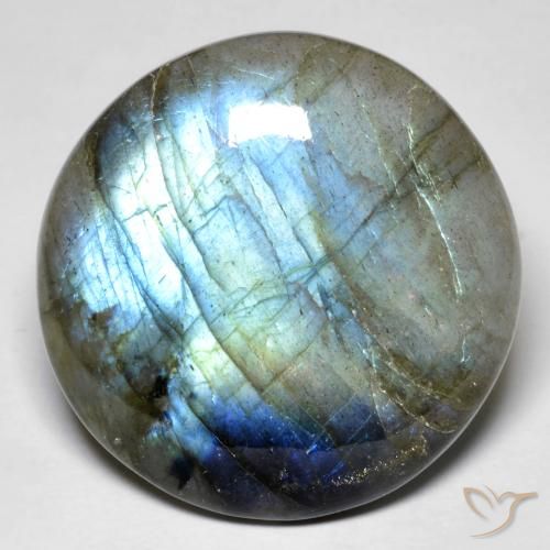 Labradorite Multicolore naturelle Tour, 31.27 ct, Translucide