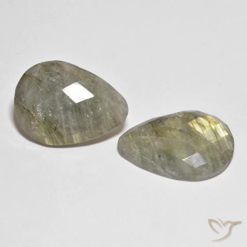 Shop natural 19.56ct Multicolore Labradorite gems, En forme de poire, from Madagascar at GemSelect. In stock, global shipping!