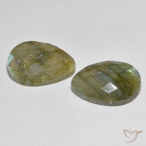 Shop natural 11.38ct Multicolore Labradorite gems, En forme de poire, from Madagascar at GemSelect. In stock, global shipping!