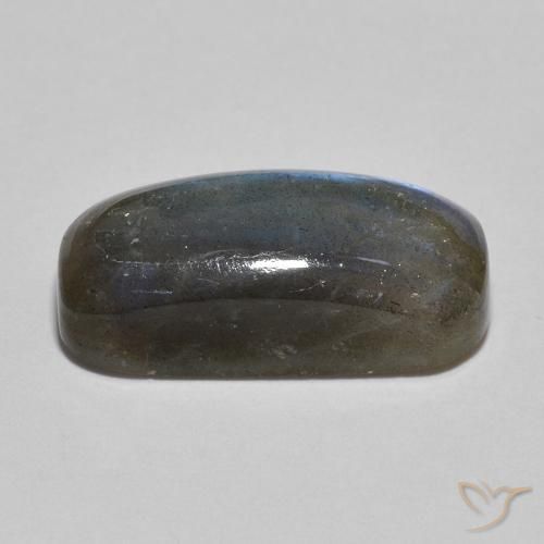 Labradorite Multicolore naturelle Coussin, 8.99 ct, Translucide