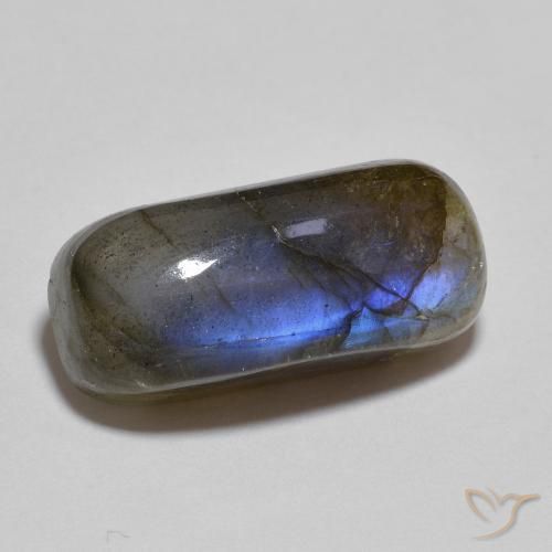 Labradorite Multicolore naturelle Coussin, 10.31 ct, Translucide
