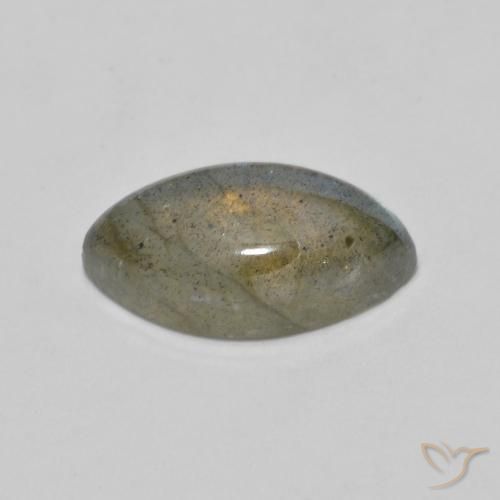 Labradorite Multicolore naturelle Marquise, 2.46 ct, Translucide