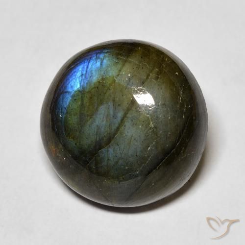 Labradorite Multicolore naturelle Tour, 11.19 ct, Translucide