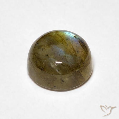 Labradorite Multicolore naturelle Tour, 1.12 ct, Translucide
