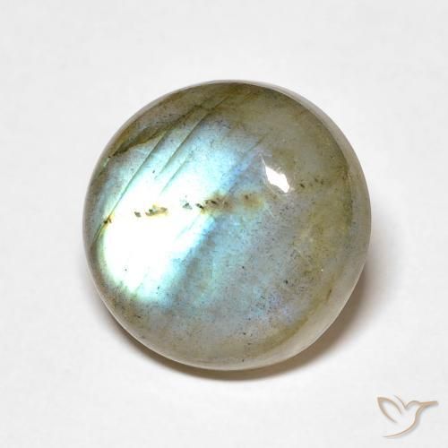 Labradorite Multicolore naturelle Tour, 7.84 ct, Translucide