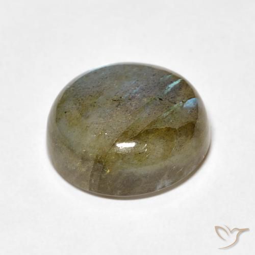 Labradorite Multicolore naturelle Tour, 7.84 ct, Translucide