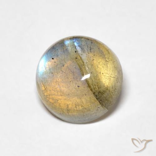 Labradorite Multicolore naturelle Tour, 1.57 ct, Transparent