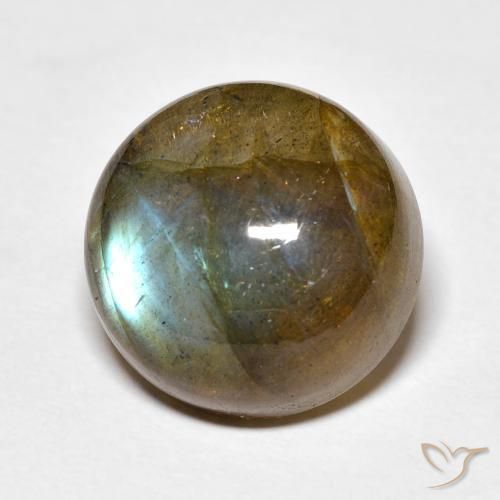 Labradorite Multicolore naturelle Tour, 14.33 ct, Translucide