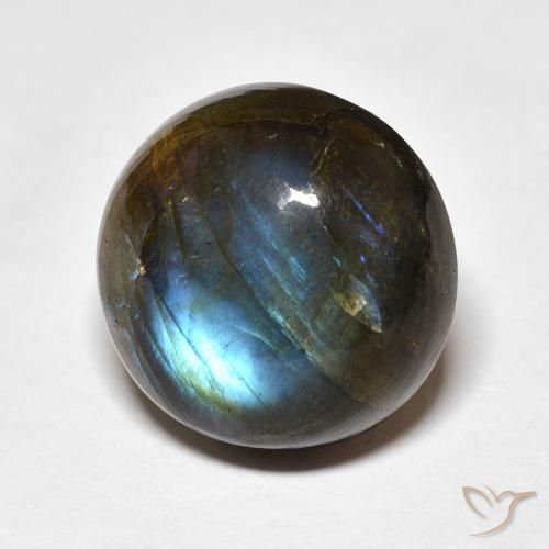 Labradorite Multicolore naturelle Tour, 12.97 ct, Translucide
