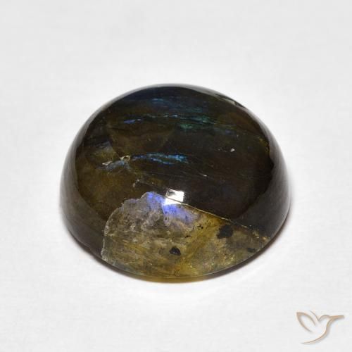 Labradorite Multicolore naturelle Tour, 12.97 ct, Translucide