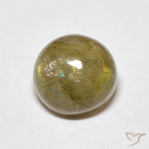 Labradorite Multicolore naturelle Tour, 1.65 ct, Translucide