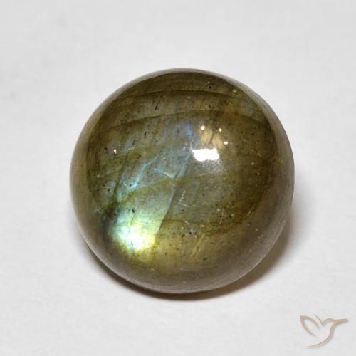 Labradorite Multicolore naturelle Tour, 5.30 ct, Translucide