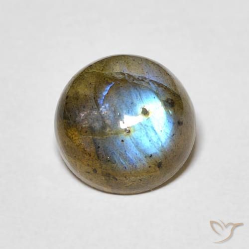 2.01ct Naturel Multicolore Labradorite, Tour, Translucide