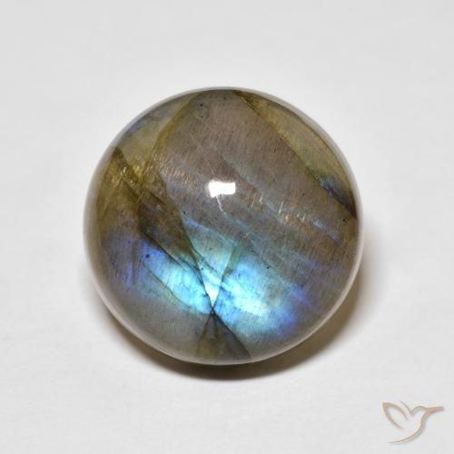 Labradorite Multicolore naturelle Tour, 14.37 ct, Translucide