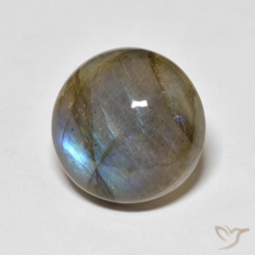 Labradorite Multicolore naturelle Tour, 14.37 ct, Translucide