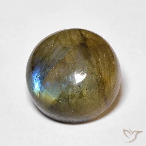 Labradorite Multicolore naturelle Tour, 5.91 ct, Translucide