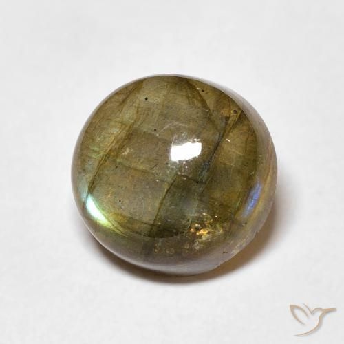 Labradorite Multicolore naturelle Tour, 4.51 ct, Translucide