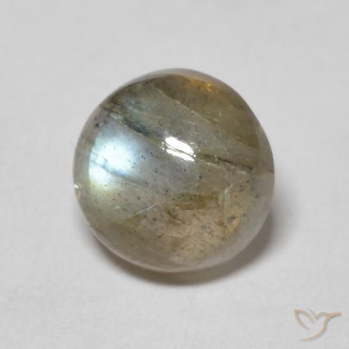 Labradorite Multicolore naturelle Tour, 1.46 ct, Translucide