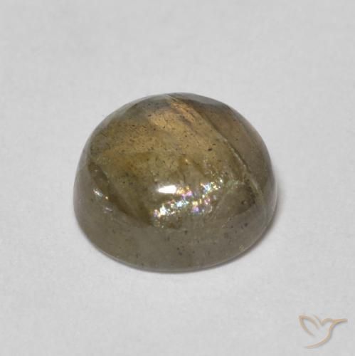Labradorite Multicolore naturelle Tour, 1.46 ct, Translucide