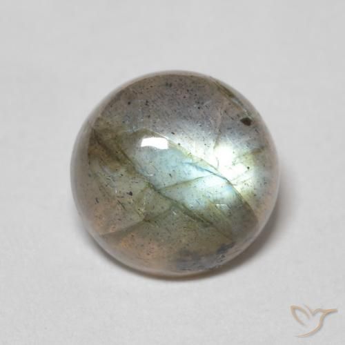 2.09ct Naturel Multicolore Labradorite, Tour, Translucide