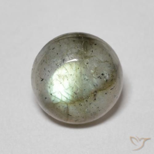 1.34ct Naturel Multicolore Labradorite, Tour, Translucide