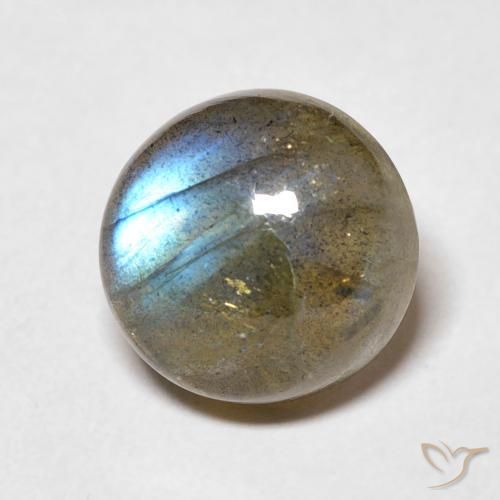 Labradorite Multicolore naturelle Tour, 5.05 ct, Translucide