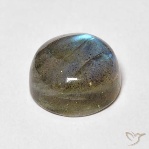 Labradorite Multicolore naturelle Tour, 5.05 ct, Translucide