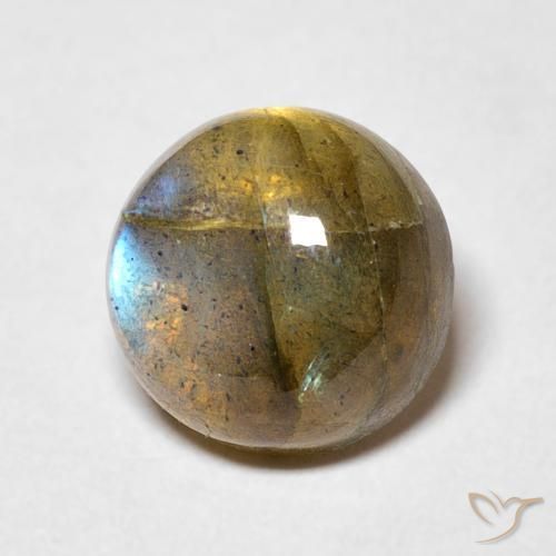 Labradorite Multicolore naturelle Tour, 3.48 ct, Translucide
