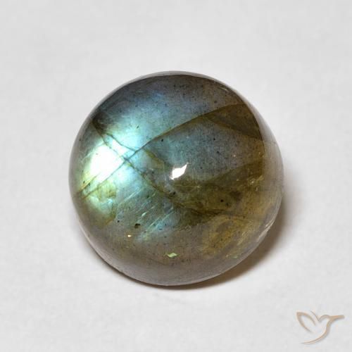 Labradorite Multicolore naturelle Tour, 5.05 ct, Translucide