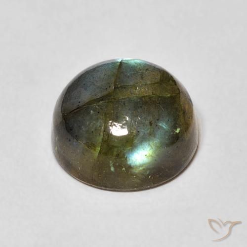 Labradorite Multicolore naturelle Tour, 5.05 ct, Translucide