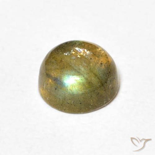 Labradorite Multicolore naturelle Tour, 1.09 ct, Translucide