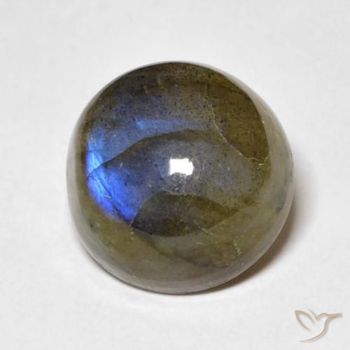 Labradorite Multicolore naturelle Tour, 7.55 ct, Translucide