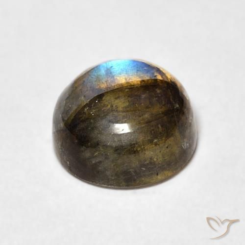 Labradorite Multicolore naturelle Tour, 2.41 ct, Translucide