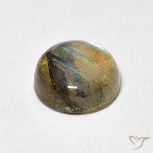 Labradorite Multicolore naturelle Tour, 1.45 ct, Translucide