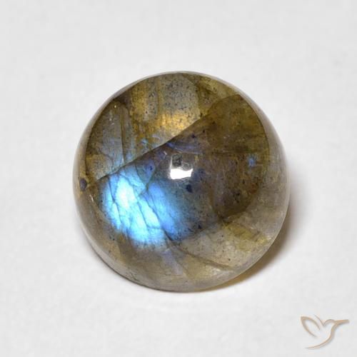 Labradorite Multicolore naturelle Tour, 3.48 ct, Translucide