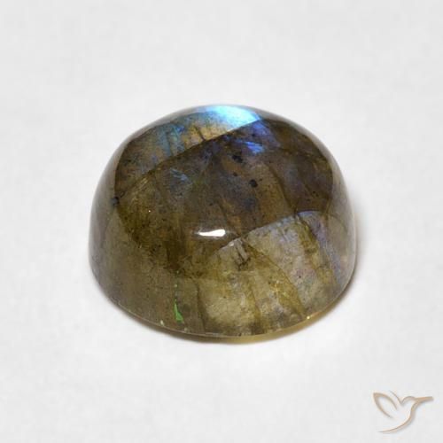 Labradorite Multicolore naturelle Tour, 3.48 ct, Translucide