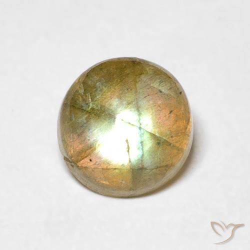 Labradorite Multicolore naturelle Tour, 1.48 ct, Translucide